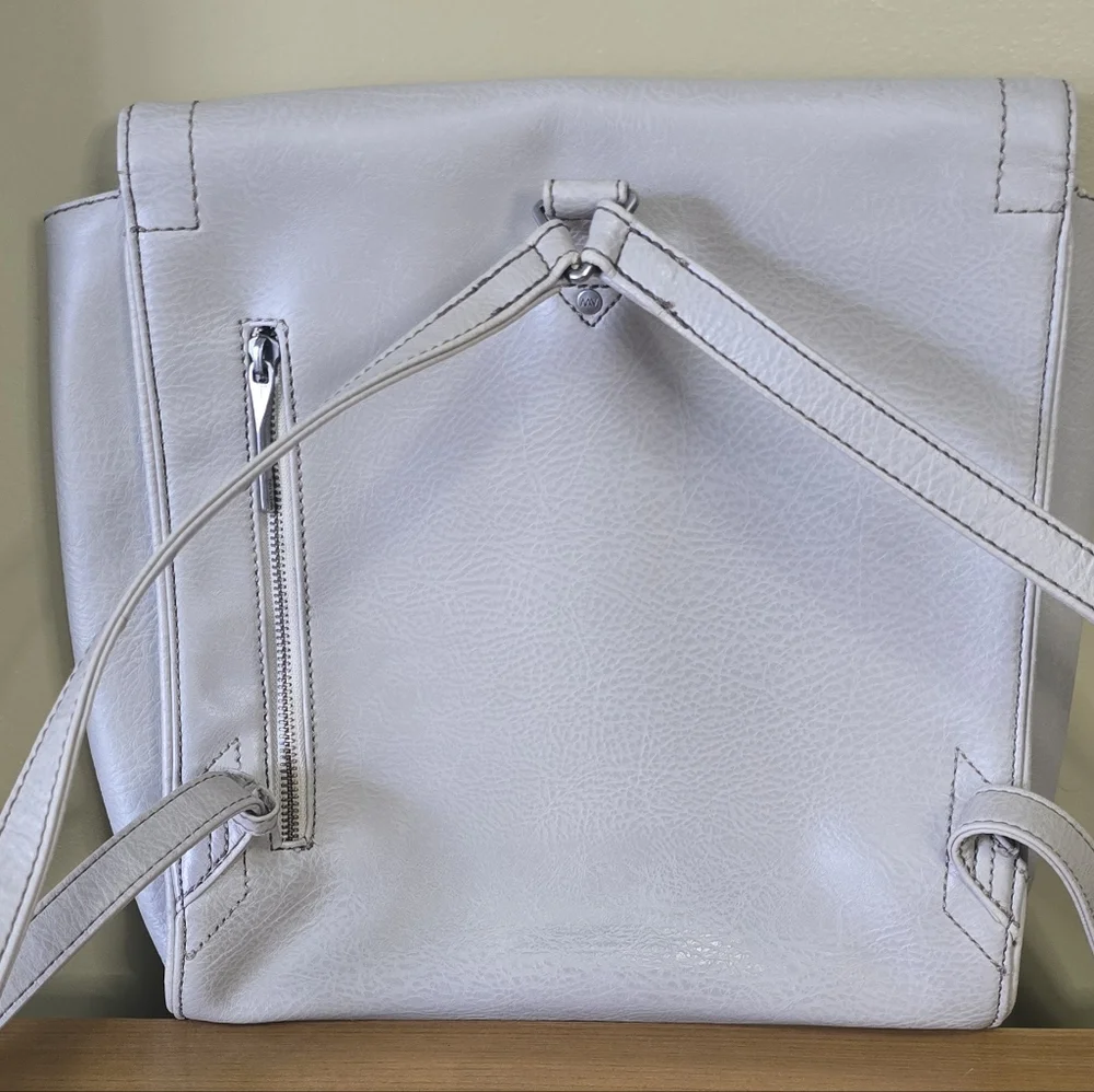 Matt and Nat Backpack Laptop bag Vegan Leather Gray